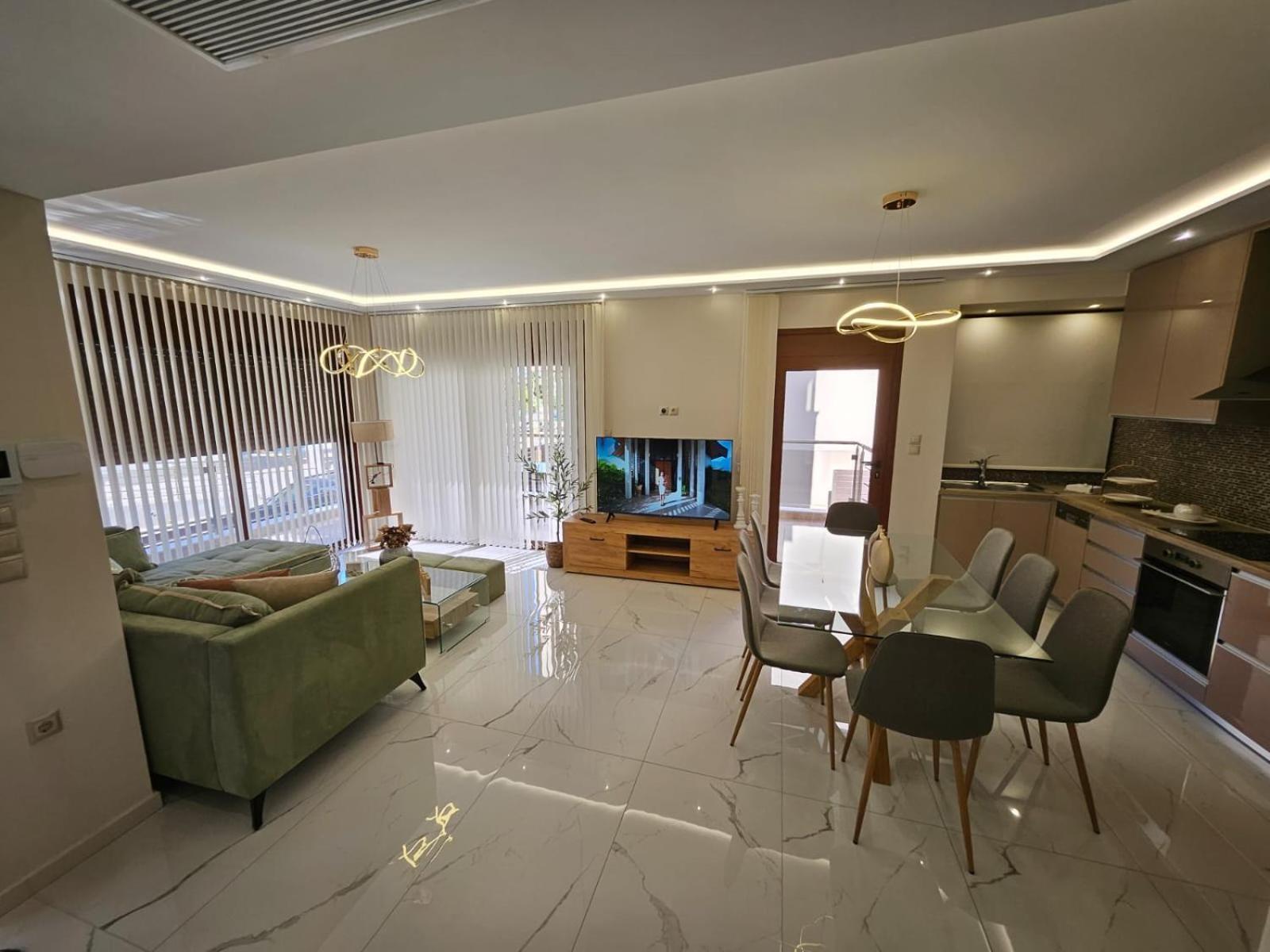Agora Luxury Villa I Лутраки Екстериор снимка